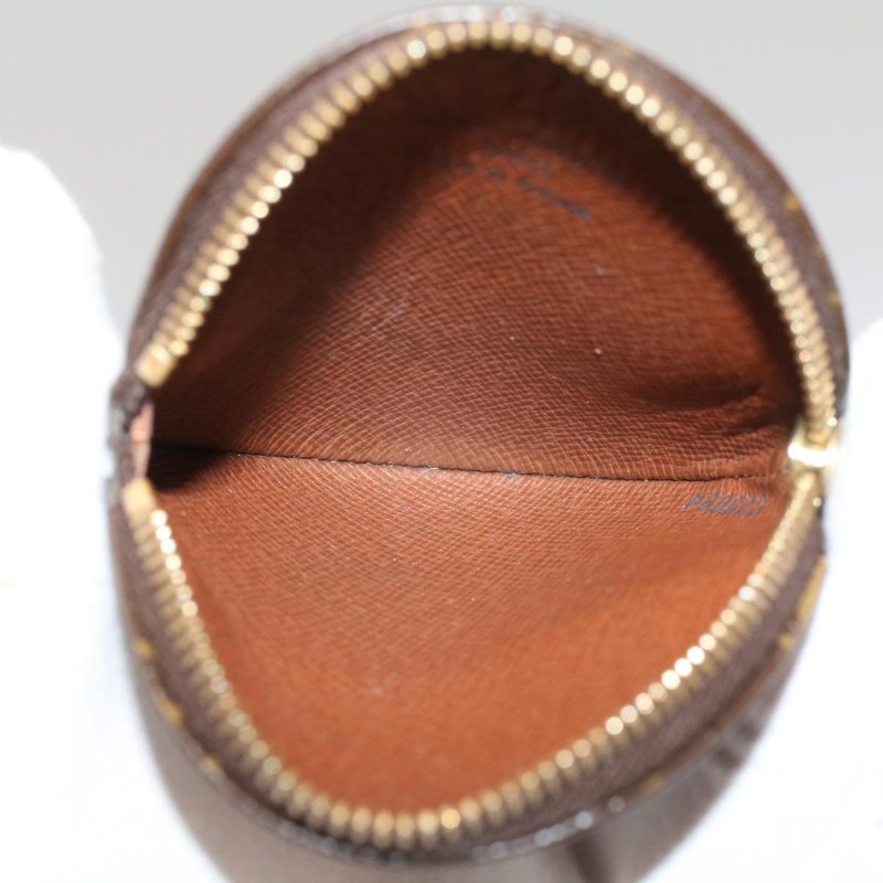 Louis Vuitton Porte Monnaie Rond  Canvas Wallet - Barde - Image 5