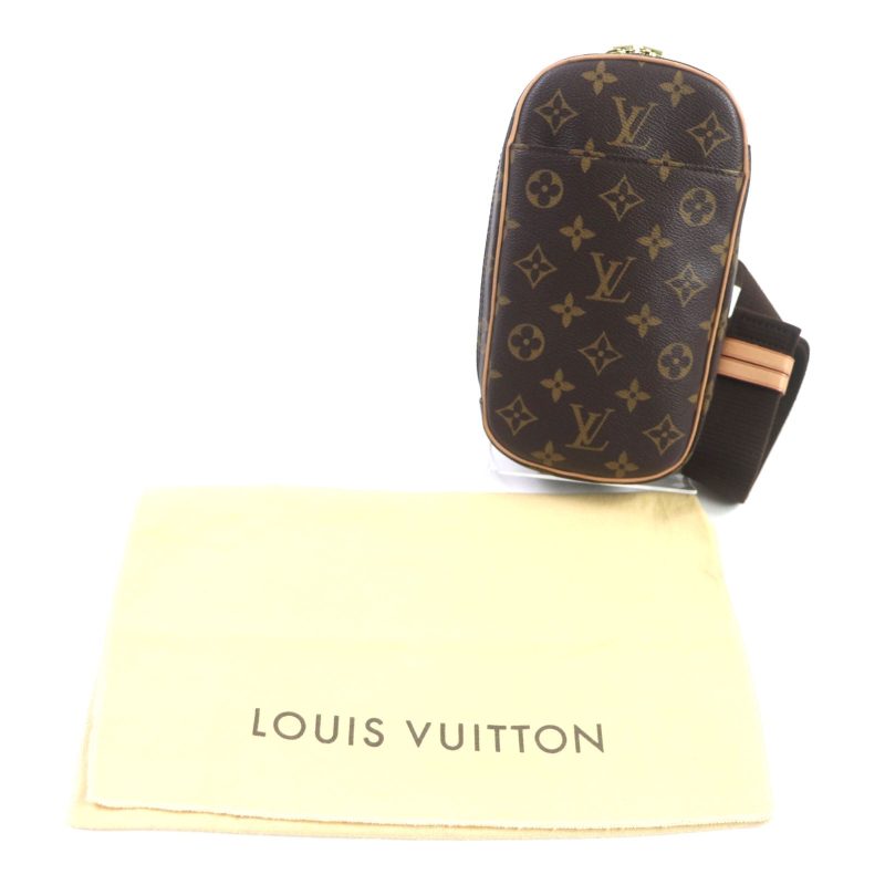 Louis Vuitton Monogram Pochette Gange Body Bag - Barde - Image 2