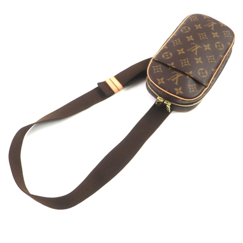 Louis Vuitton Monogram Pochette Gange Body Bag - Barde - Image 7