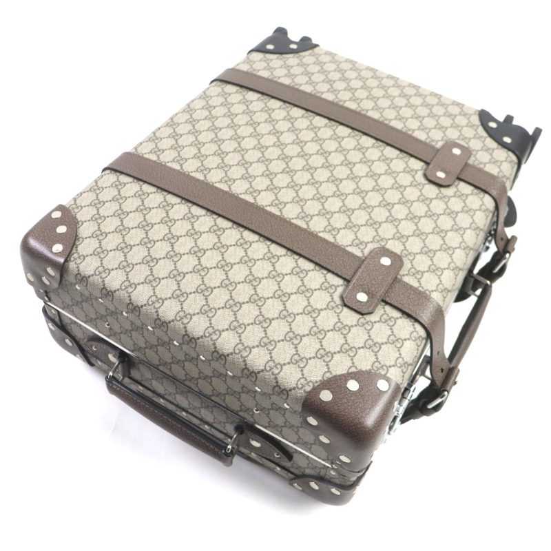 Gucci Globe Trotter GG PVC Leather Suitcase - Barde - Image 6