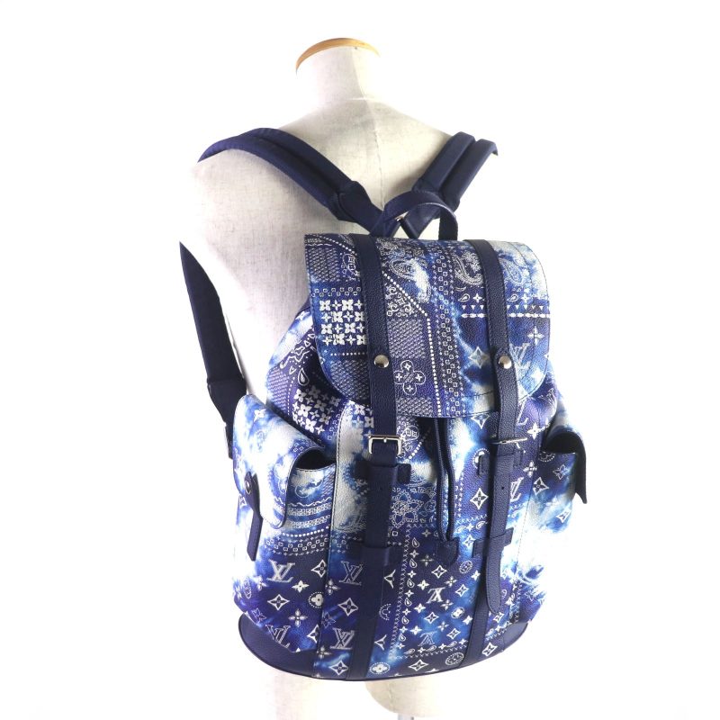 Louis Vuitton Monogram Bandana Christopher PM Backpack - Barde - Image 3
