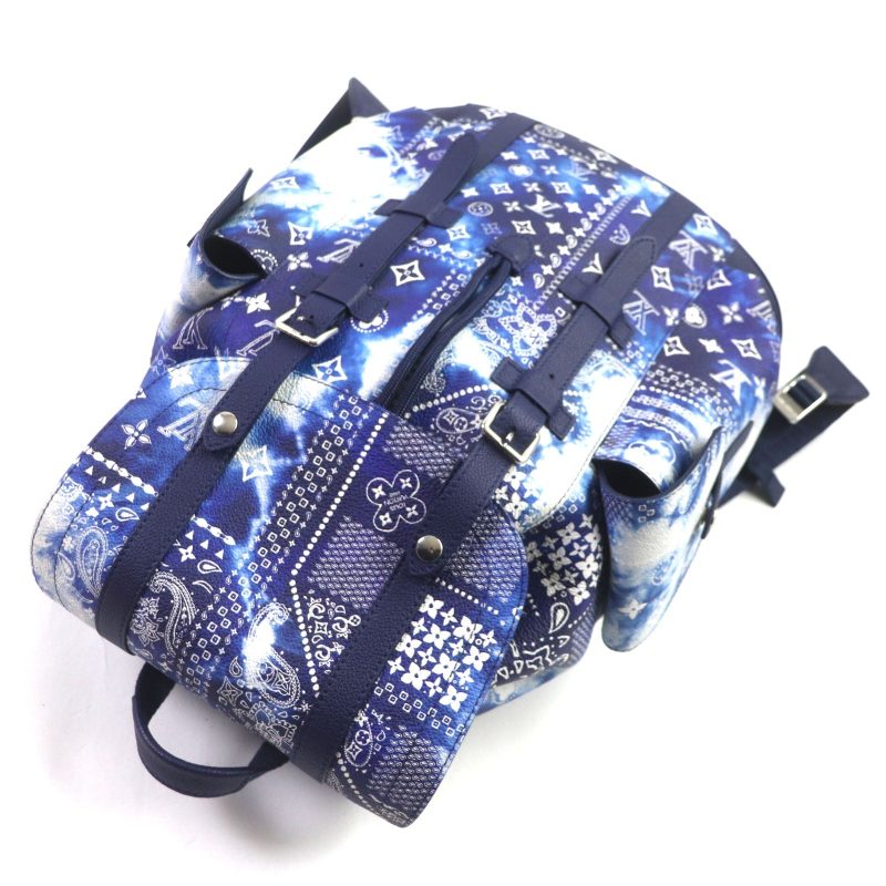 Louis Vuitton Monogram Bandana Christopher PM Backpack - Barde - Image 7