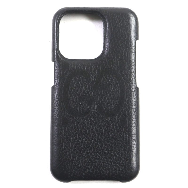 Gucci Jumbo GG Leather iPhone 15 Pro Case - Barde