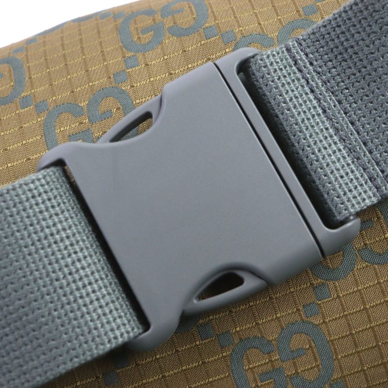 Gucci GG Ripstop Nylon Leather Belt Bag - Barde - Image 10