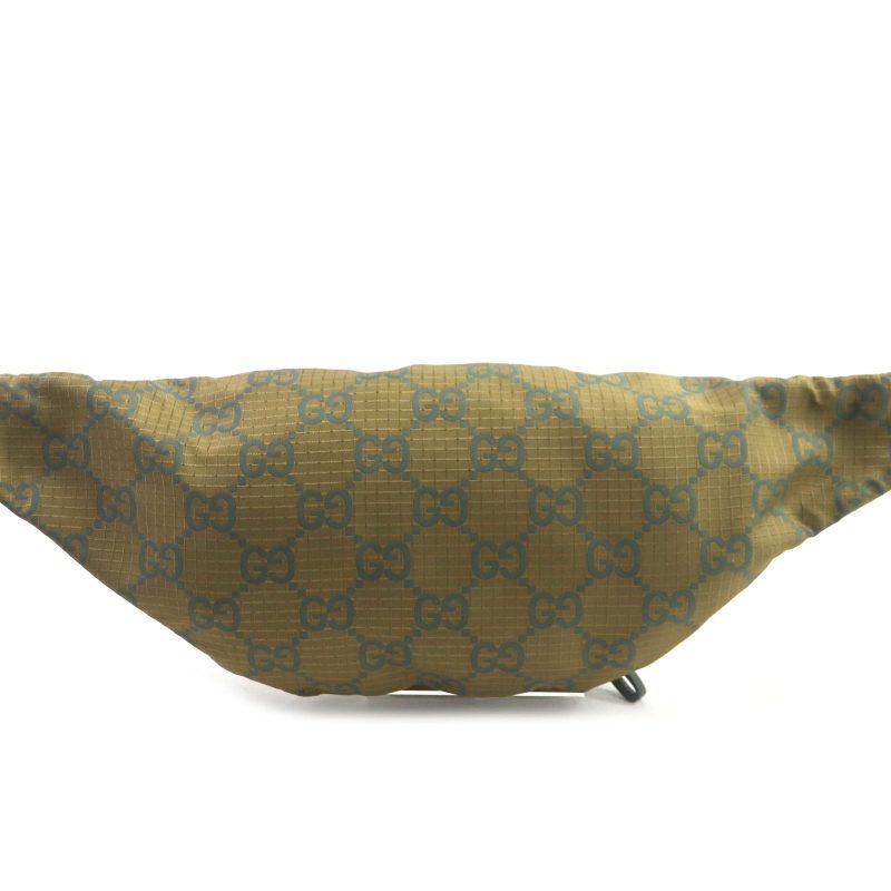 Gucci GG Ripstop Nylon Leather Belt Bag - Barde - Image 4