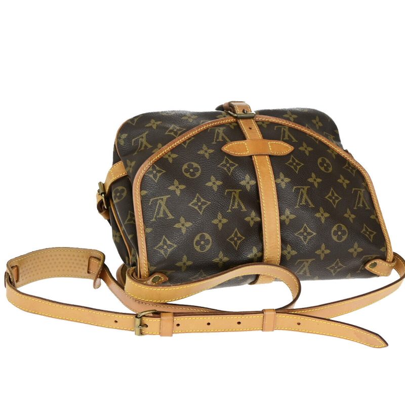 Louis Vuitton Saumur 30  Canvas Shoulder Bag - Barde - Image 4