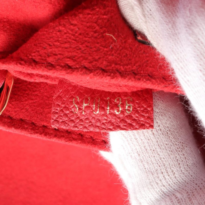 Louis Vuitton Saint Germain BB Empreinte Shoulder Bag Red - Barde - Image 5