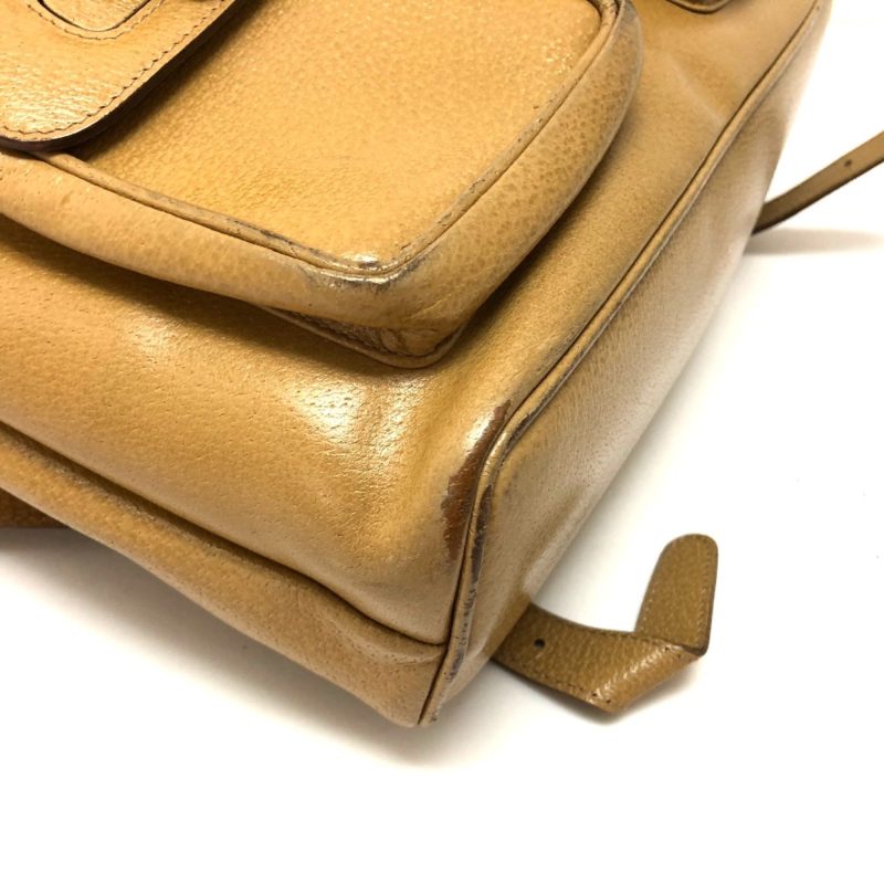 Gucci  Leather Backpack (Pre-Owned) - Barde - Image 5