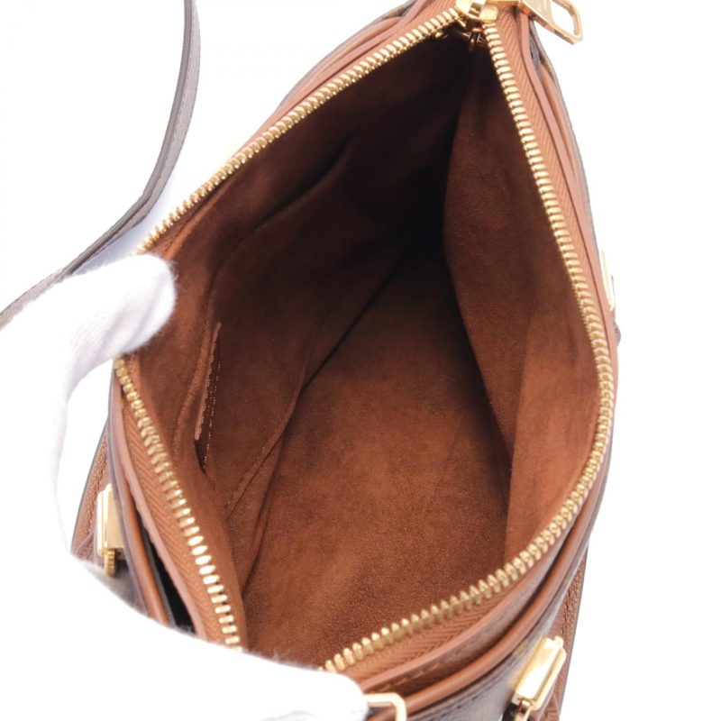 Louis Vuitton Palas BB Handbag Monogram Brown - Barde - Image 3