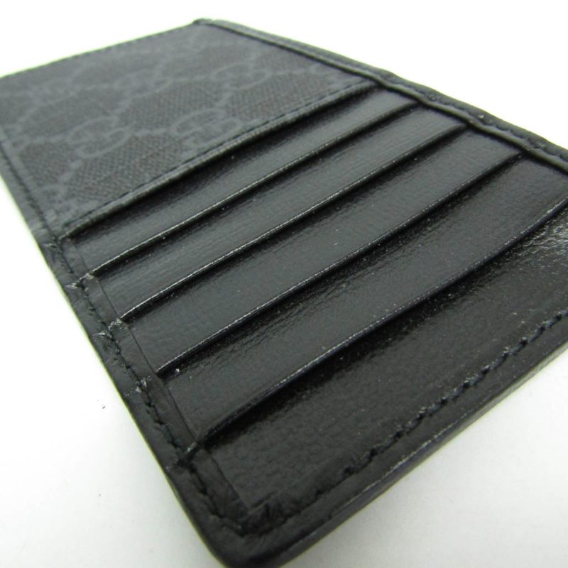 Gucci  Leather Gg Supreme Card Case (Pre-Owned) - Barde - Image 5
