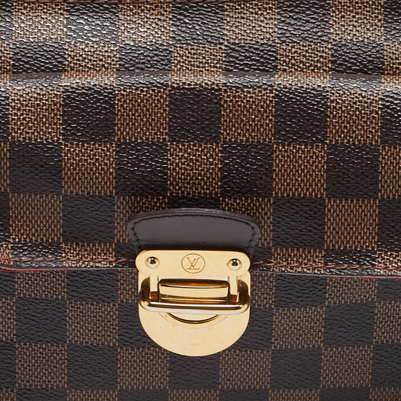 Louis Vuitton Damier Ebene Canvas Ravello Gm Bag - Barde - Image 4
