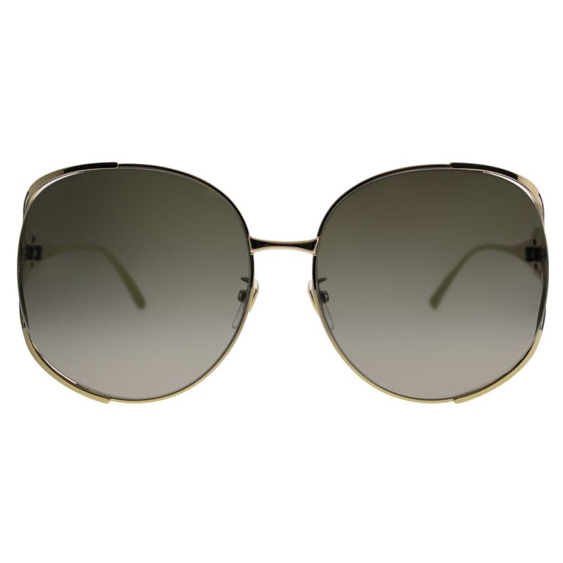 Gucci  GG 0225S 002 Womens Round Sunglasses - Barde - Image 2