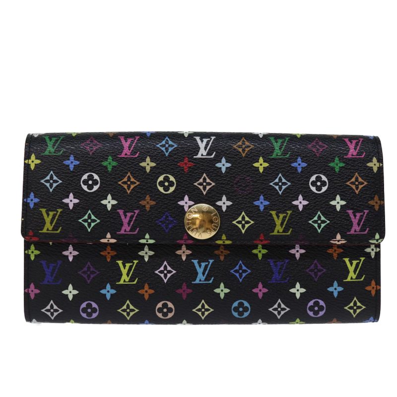 Louis Vuitton Portefeuille Sarah  Canvas Wallet - Barde