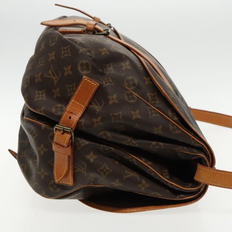 Louis Vuitton Saumur 43  Canvas Shoulder Bag - Barde - Image 3