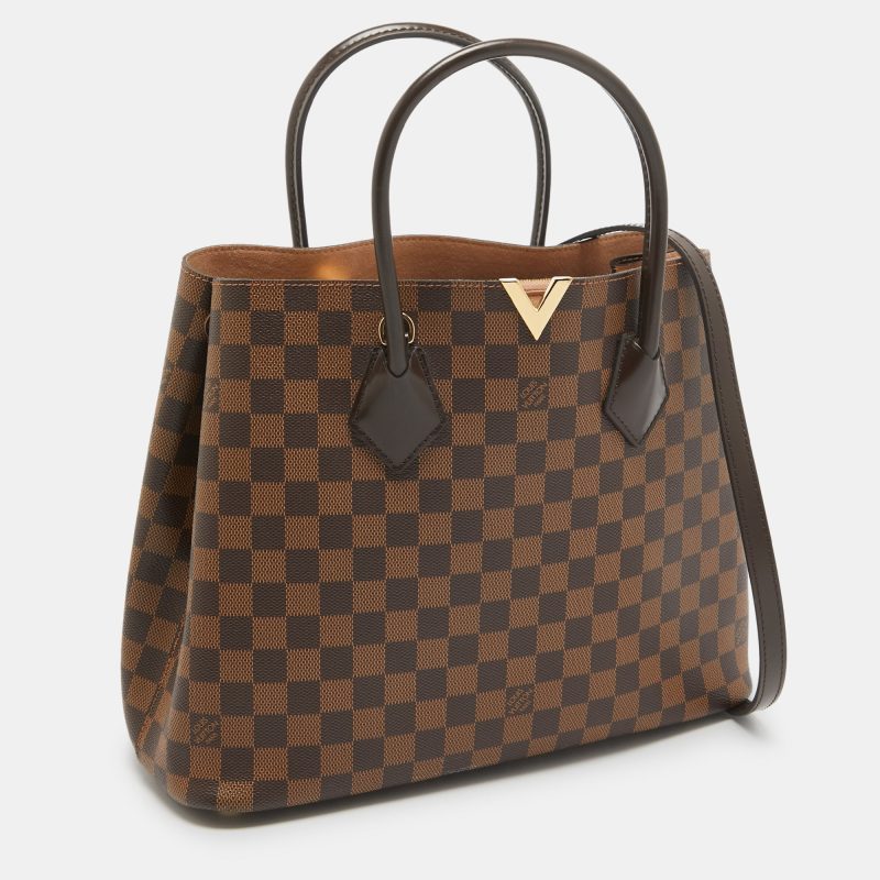 Louis Vuitton Damier Ebene Canvas Kensington Bag - Barde - Image 2