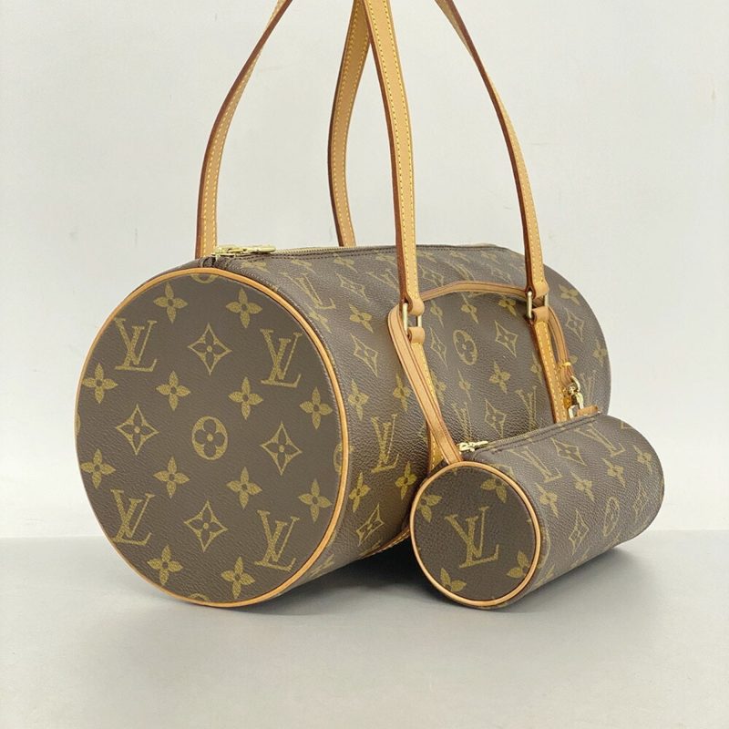 Louis Vuitton Papillon  Canvas Shoulder Bag - Barde - Image 4