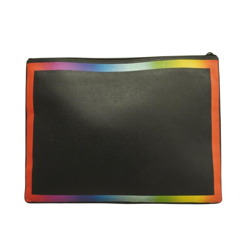 Louis Vuitton Pochette A4  Leather Clutch Bag - Barde - Image 2