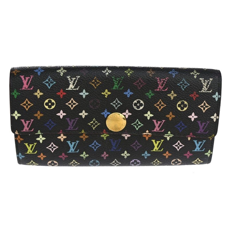 Louis Vuitton Portefeuille Sarah  Canvas Wallet - Barde