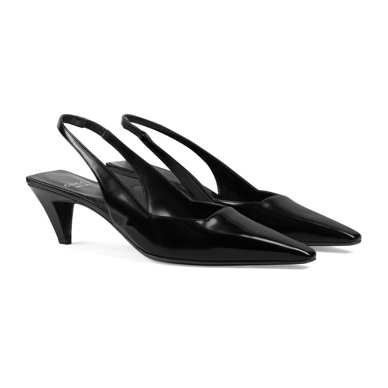 Gucci Women's Slingback Pump - Barde - Image 2