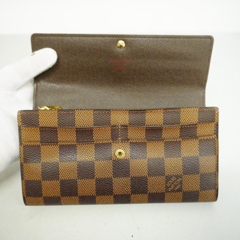 Louis Vuitton Portefeuille Sarah  Canvas Wallet - Barde - Image 5