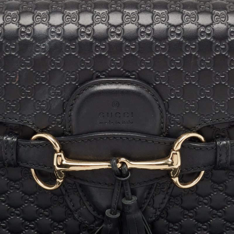 Gucci  Microguccissima Leather Medium Emily Shoulder Bag - Barde - Image 3