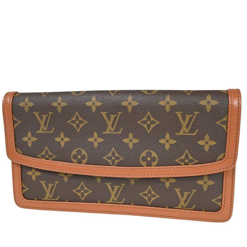 Louis Vuitton Pochette Dame  Canvas Clutch Bag - Barde