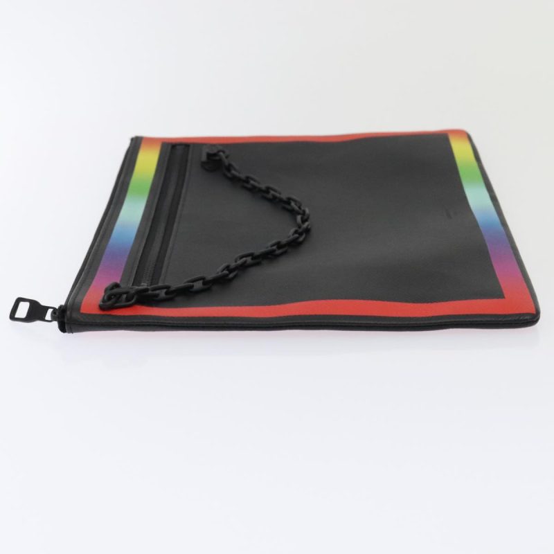 Louis Vuitton Pochette A4  Leather Clutch Bag - Barde - Image 4