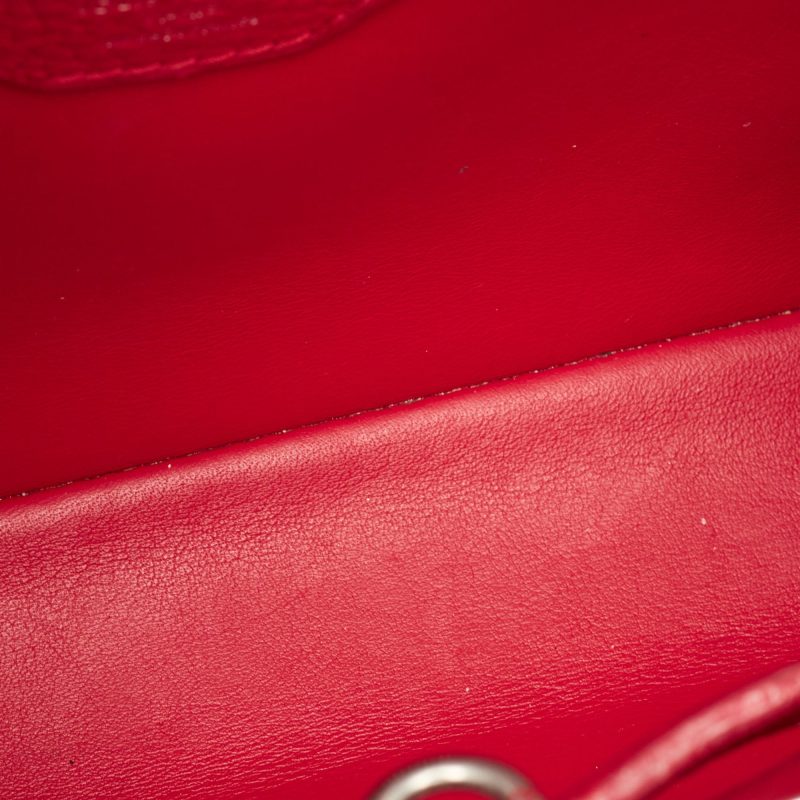 Louis Vuitton Red Taurillon Leather Capucines Bb Bag - Barde - Image 5