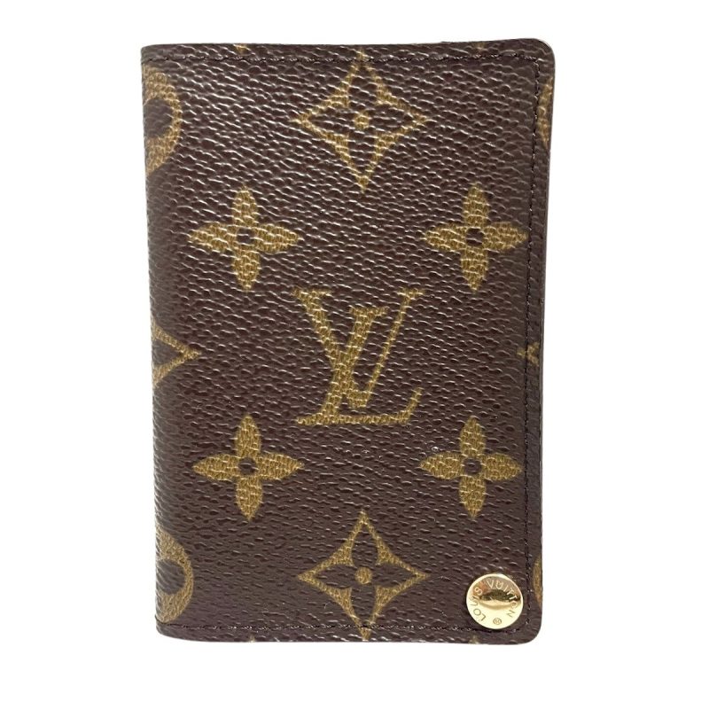 Louis Vuitton Porte Carte Crédit Pression  Canvas Wallet - Barde