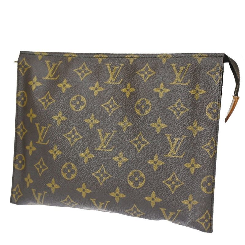 Louis Vuitton Poche Toilette  Canvas Clutch Bag - Barde - Image 2