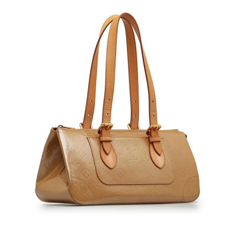 Louis Vuitton Rosewood  Patent Leather Shoulder Bag - Barde - Image 4