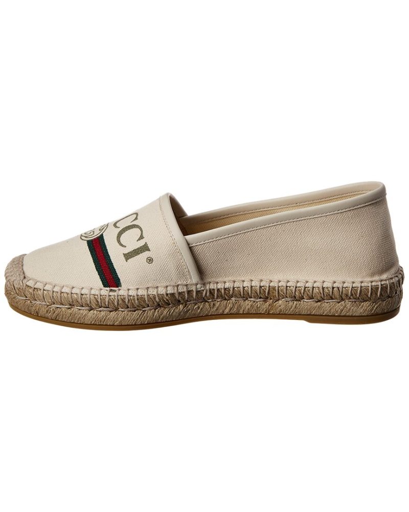 Gucci Logo Canvas Espadrille - Barde - Image 2