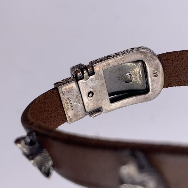 Gucci Leather Bracelet - Barde - Image 6