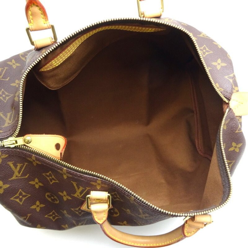 Louis Vuitton Speedy 40  Canvas Travel Bag - Barde - Image 5