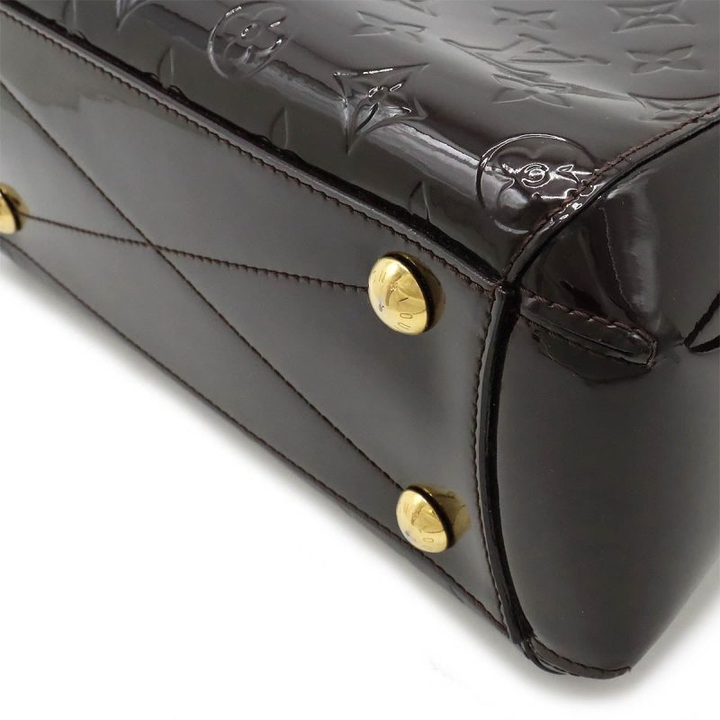 Louis Vuitton Montaigne BB Handbag Patent Leather - Barde - Image 3