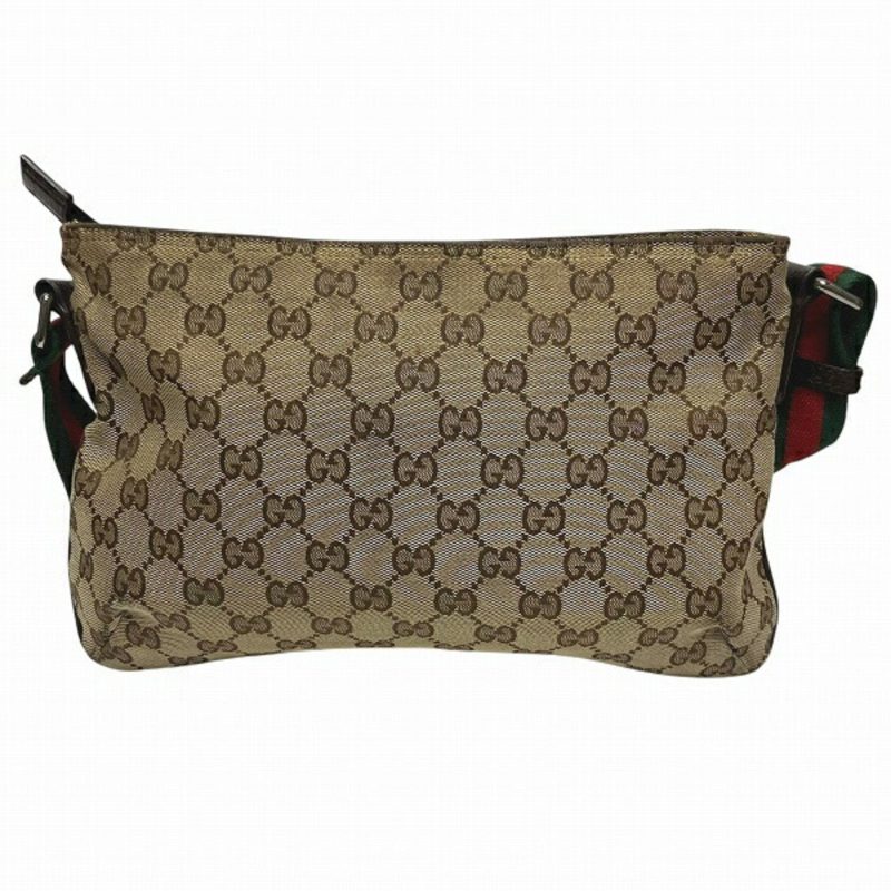 Gucci  Gg Canvas Leather Shoulder Bag (Pre-Owned) - Barde - Image 2