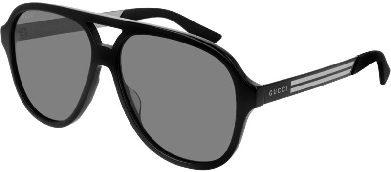 Gucci GG0688S M 001 Aviator Sunglasses - Barde