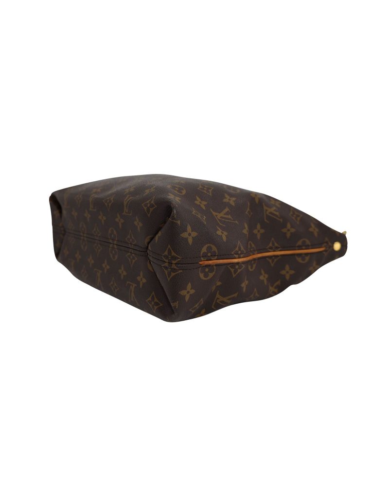 Louis Vuitton Monogram MM Sully Hand Bag in Brown Canvas Leather - Barde - Image 4