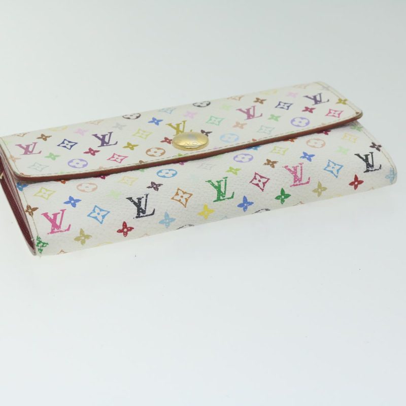 Louis Vuitton Portefeuille Sarah  Canvas Wallet - Barde - Image 3