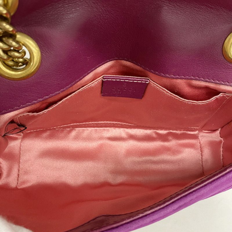 Gucci Gg Marmont  Suede Shopper Bag () - Barde - Image 5