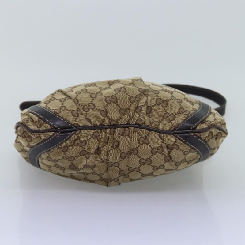 Gucci Gg Canvas Shoulder Bag Beige - Barde - Image 5