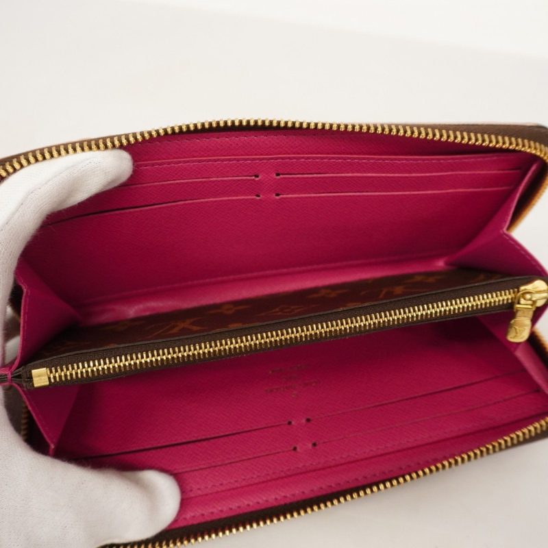 Louis Vuitton Portefeuille Clémence  Canvas Wallet - Barde - Image 4