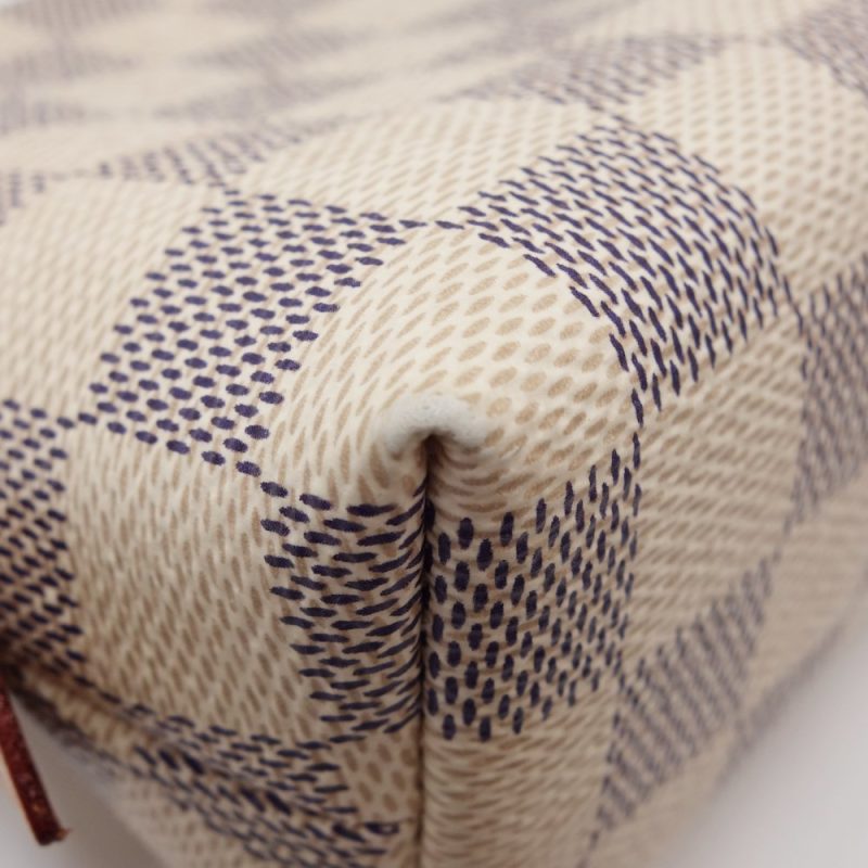 Louis Vuitton Damier Azur Cosmetic Pouch N60024 - Barde - Image 4