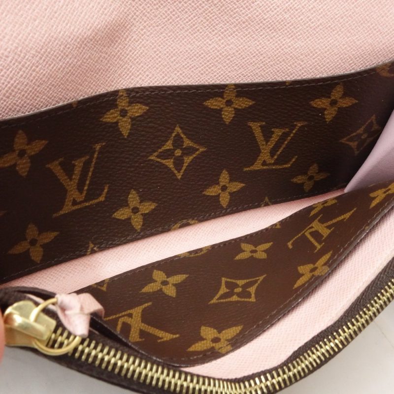Louis Vuitton Monogram Canvas Emilie Wallet M61289 - Barde - Image 7
