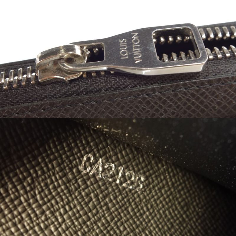 Louis Vuitton Taiga Zippy XL Long Wallet M42097 - Barde - Image 9