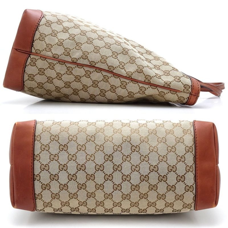 Gucci Gg Canvas  Gg Canvas Leather Tote Bag (Pre-Owned) - Barde - Image 2