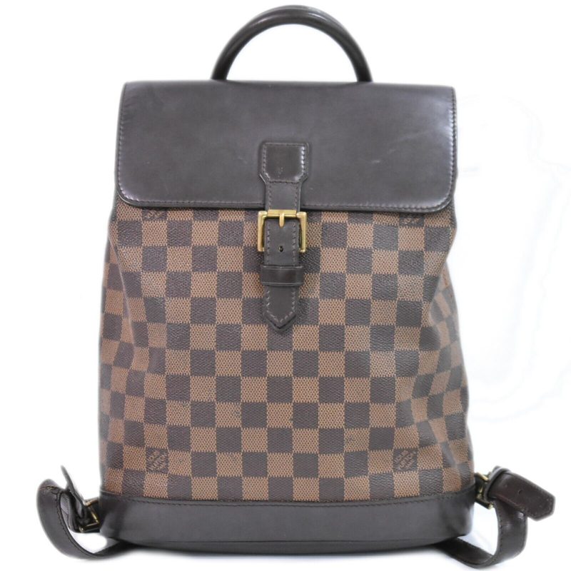 Louis Vuitton Soho  Canvas Backpack Bag - Barde