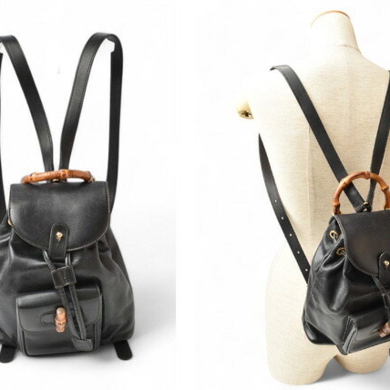 Gucci  Leather Backpack (Pre-Owned) - Barde - Image 2
