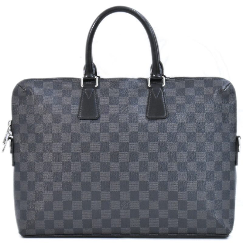 Louis Vuitton Porte Documents Jour  Canvas Briefcase Bag - Barde