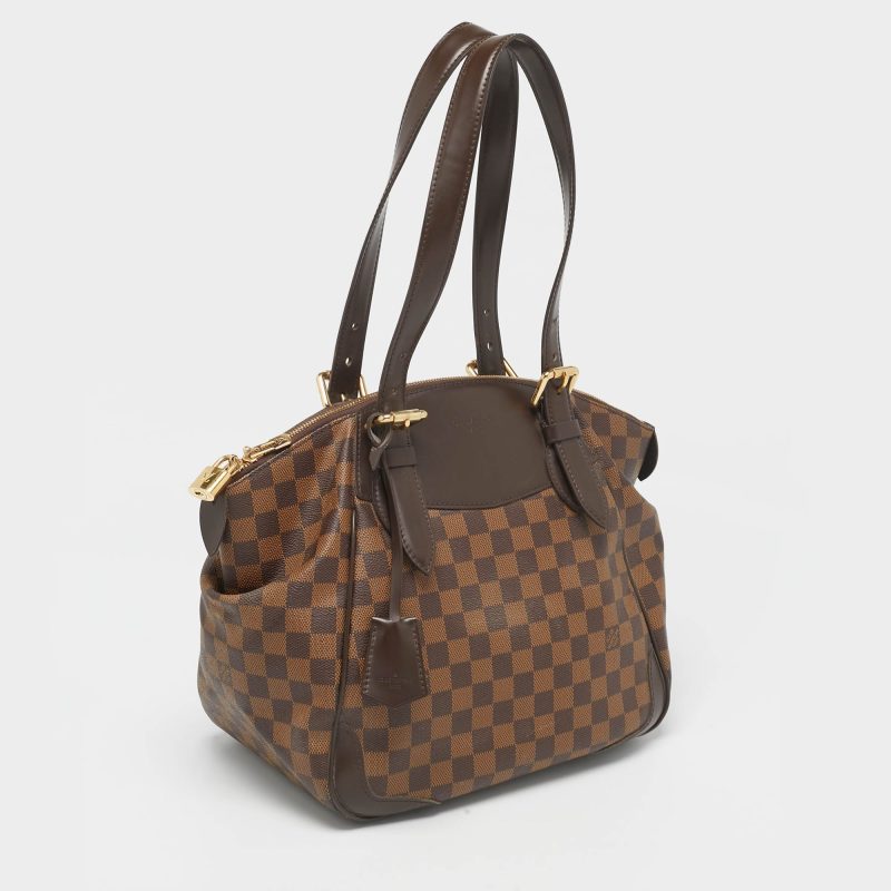 Louis Vuitton Damier Ebene Canvas Verona Mm Bag - Barde - Image 2